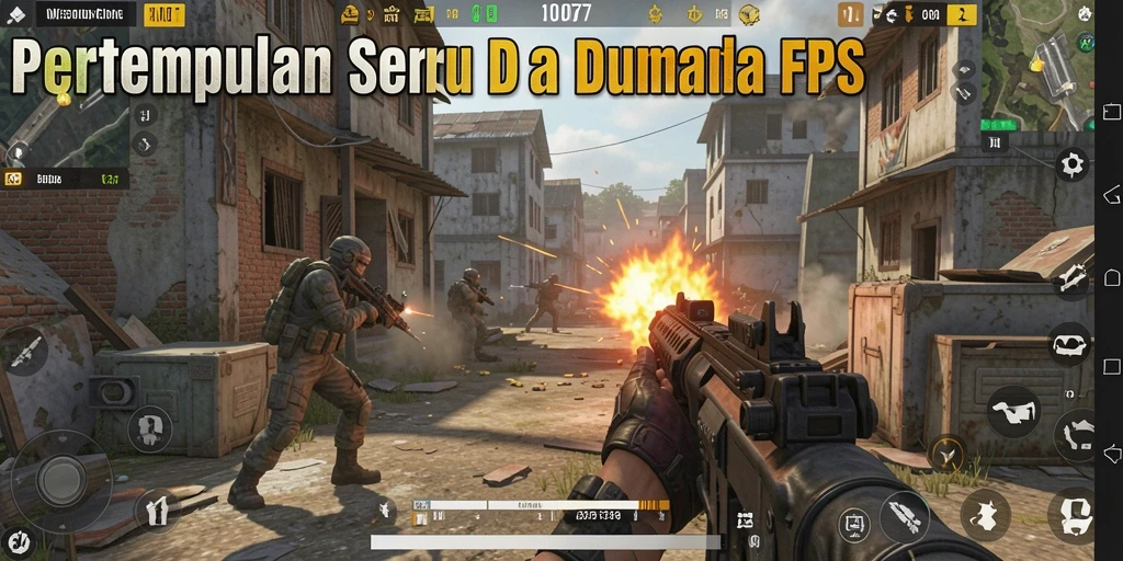 Gameplay menarik C0077 dengan aksi tembak-menembak mendebarkan.