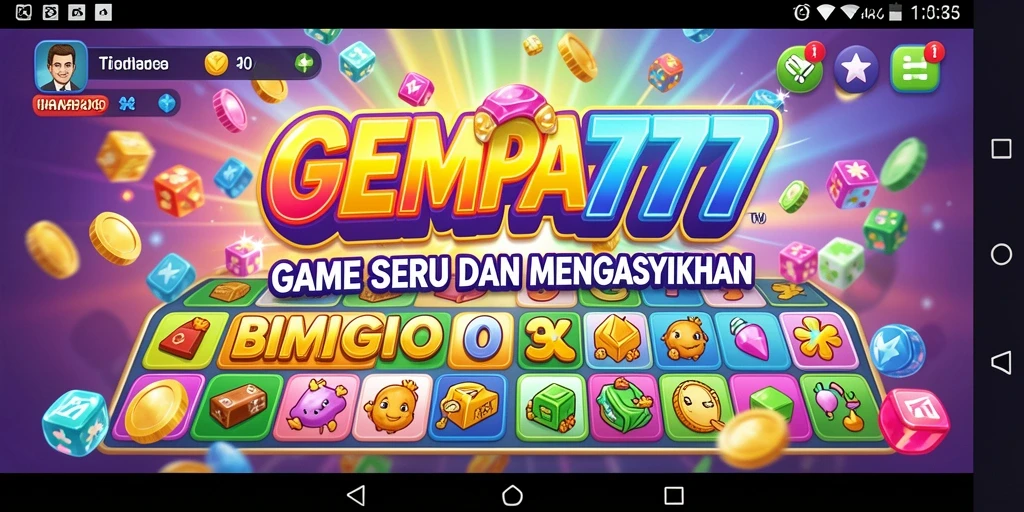 Gameplay seru GEMPA777 dalam permainan Bingo yang memikat.