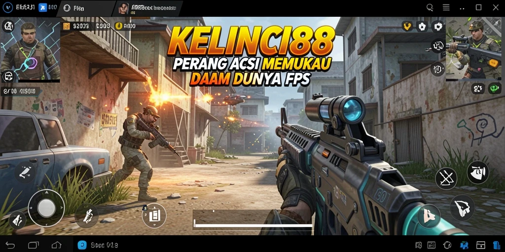 Tampilan gameplay intens dalam KELINCI88 dengan aksi pertempuran yang menegangkan.