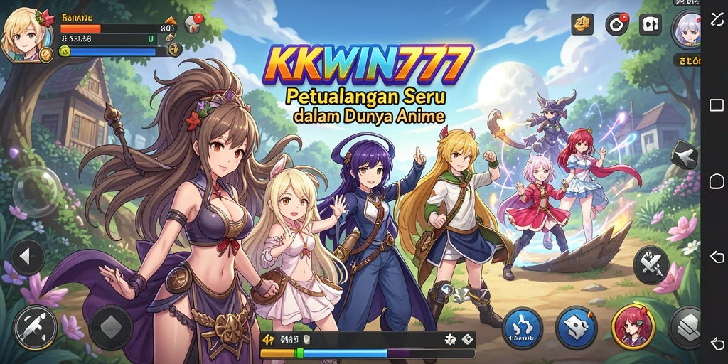 Screenshot gameplay <strong>KKWIN777</strong> menampilkan pertempuran dinamis dan karakter menawan.
