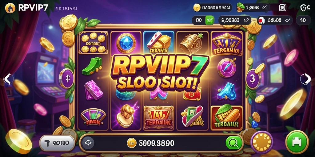 Tampilan gameplay RPVIP7 dengan mesin Slot yang mengasyikkan.