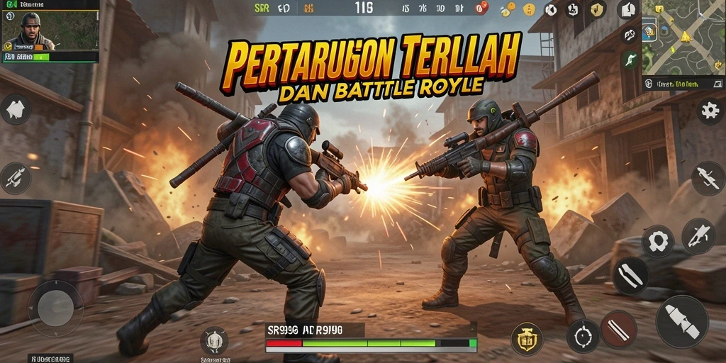 Tangkap momen seru di SR996 dengan gameplay Battle Royale yang menegangkan.