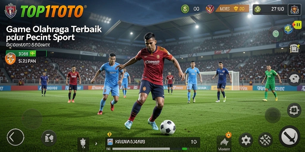 Tampilan gameplay seru dan menantang dalam TOP1TOTO.